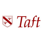 Internatní škola v Americe Taft School logo