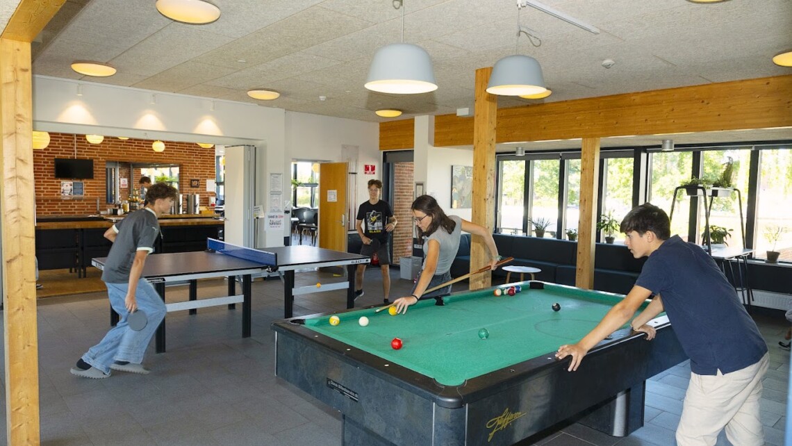 Grenaa Gymnasium střední škola kulečník, studenti